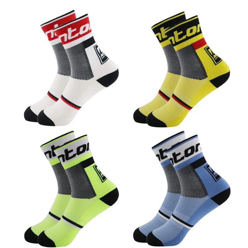 качествени спортни чорапи професионално марка, дишащи чорапи за шоссейного наем/Чорапи за планински велосипеди/Чорапи за състезания колоезденето . ' - ' . 0