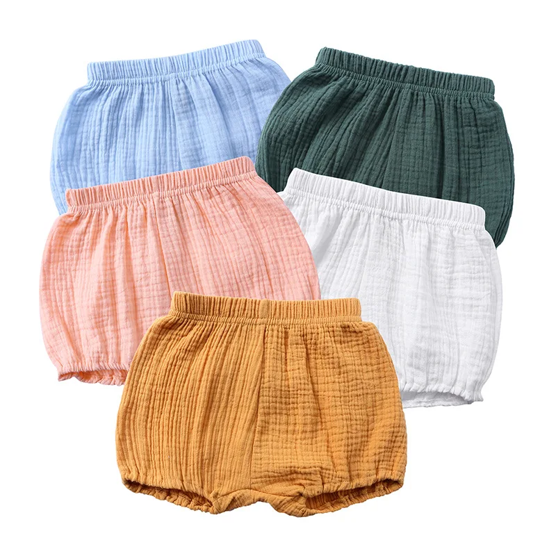 Летни детски къси панталони големи размери от полипропилен, обикновен детски ластични шорти с висока талия и принтом . ' - ' . 0