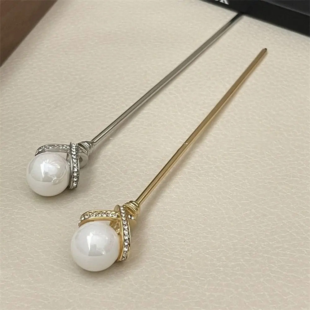 Сребърен родословни с перли, Антично злато, кристали и в китайски стил, метална пръчка за коса, е инструмент за дизайн прически . ' - ' . 2