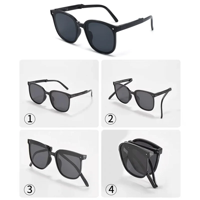 Детски Маркови слънчеви очила дизайн за Слънчеви очила за момчета и момичета Модни Стръмни детски очила Сгъваеми нюанси UV400 Външни защитни очила . ' - ' . 5
