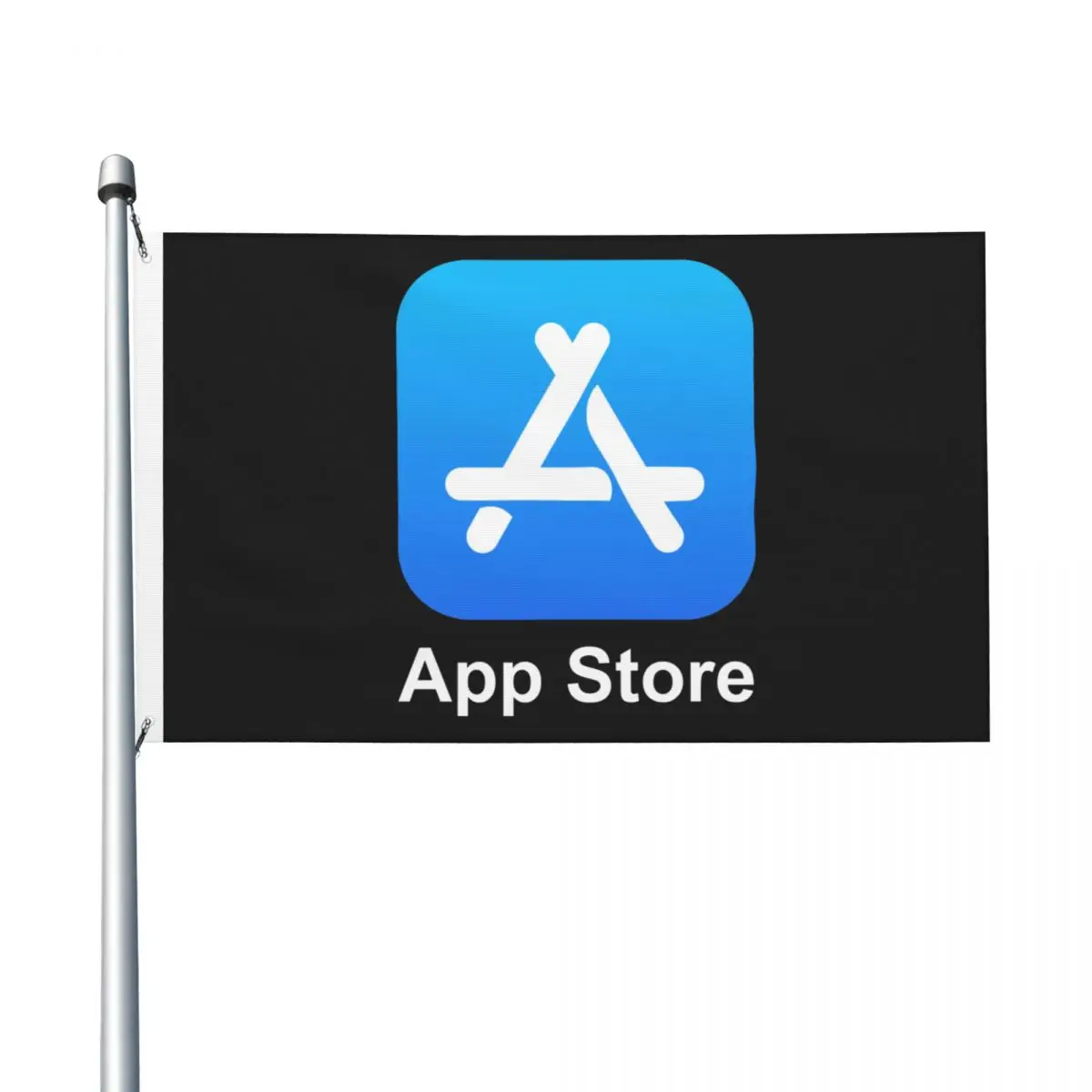 НОВ Двустранен Банер App Store Breeze Flag Garden Flag Декоративен Флаг Party Banner 3x5 фута (90x150 см) . ' - ' . 0