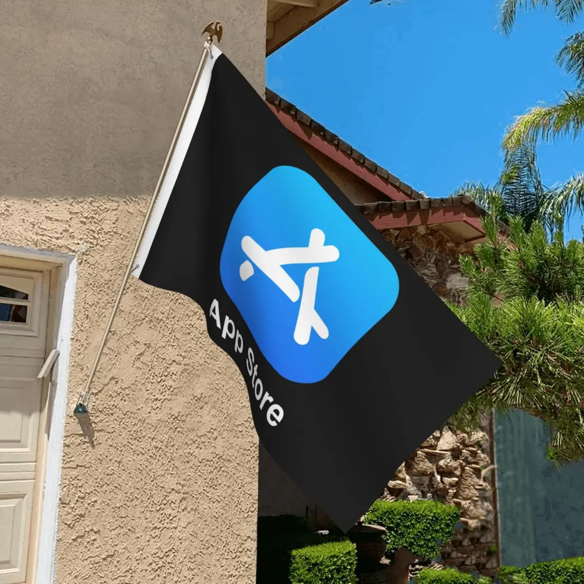 НОВ Двустранен Банер App Store Breeze Flag Garden Flag Декоративен Флаг Party Banner 3x5 фута (90x150 см) . ' - ' . 5