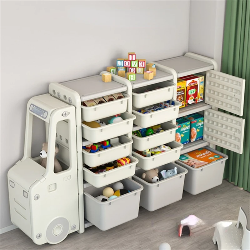 Рафтове за съхранение на бебешки неща Етаж Многослоен Шкаф за домашно приготвени покрития Рафтове за съхранение на вещите . ' - ' . 0