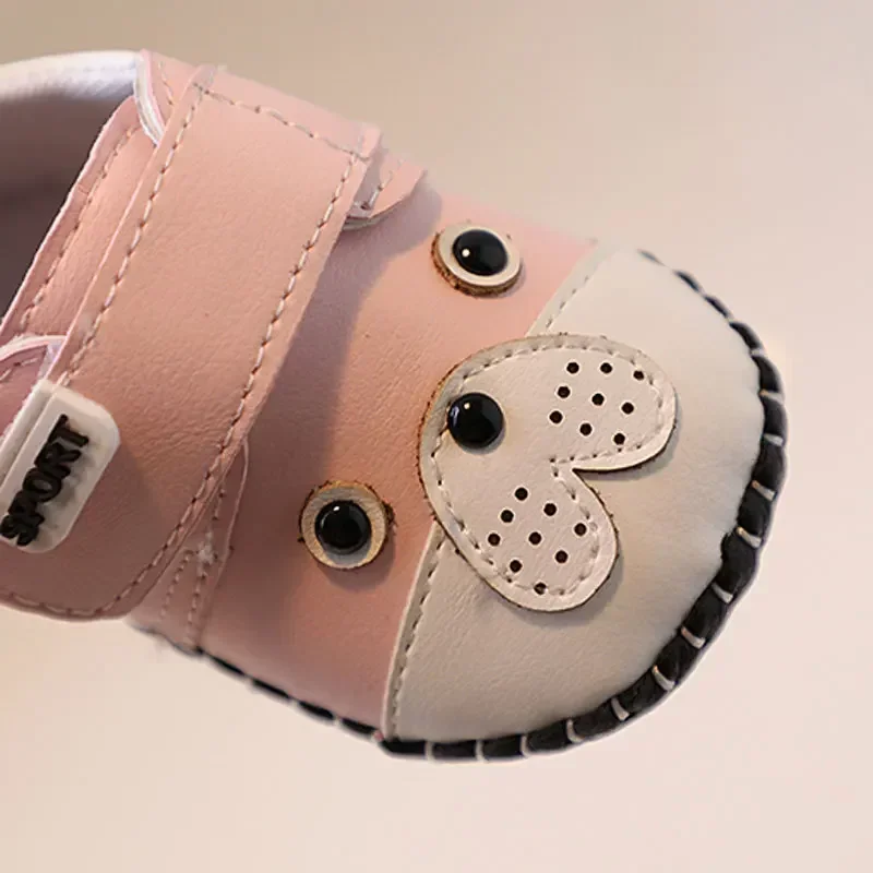 Нова детски обувки с мека подметка за момичета и момчета от 0 до 1 година, детски обувки с анимационни герои, сладка и лесна за използване . ' - ' . 3