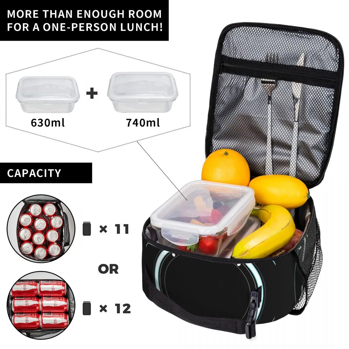Корпоративна диск Tron Legacy, чанта за обяд, Изолационни пакети, Термосумка за обяд . ' - ' . 3
