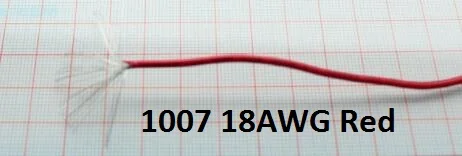 10-Метров Електронен Кабел Cooper Wire RV0.07 RV0.12 Площад 0,2 0,3 0,5 MM2 и 1007 18AWG 18 # 80 C 300V За Печатни платки PCB . ' - ' . 2