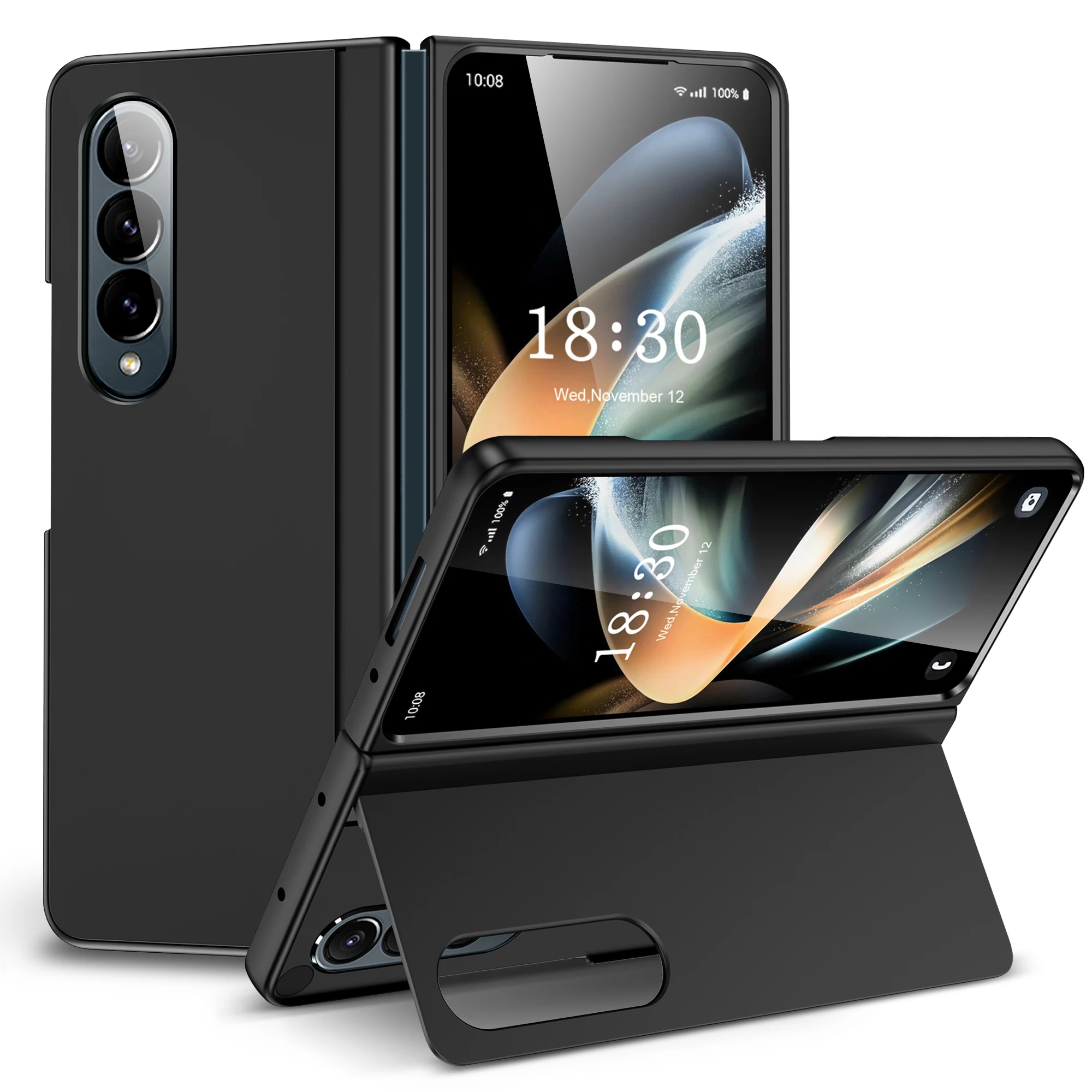Сгъваем Дизайн Поставка за Samsung Galaxy Z Fold 5 Fold4 Fold5 5G Fold 3 4 Fold3 Защита От Падане Funda на Корпуса . ' - ' . 0