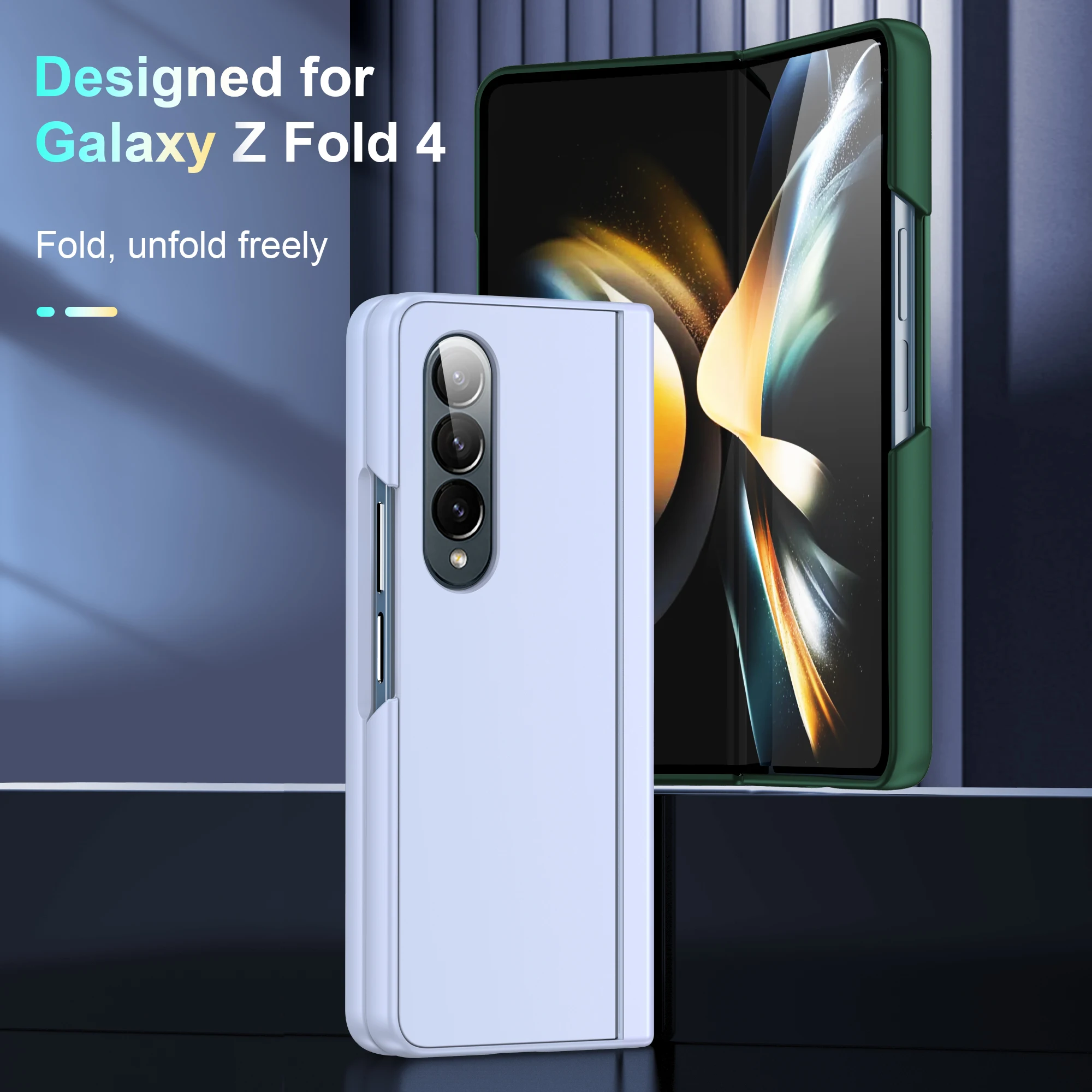 Сгъваем Дизайн Поставка за Samsung Galaxy Z Fold 5 Fold4 Fold5 5G Fold 3 4 Fold3 Защита От Падане Funda на Корпуса . ' - ' . 3