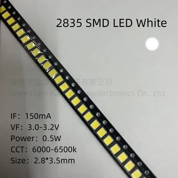 0,5 Вата 2835 SMD Бял 2,8*3,5 мм Висока яркост на висококачествени сферични лампи