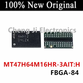 1 бр./лот MT47H64M16HR-3AIT: H MT47H64M16HR-3AITH MT47H64M16HR-3 Маркиране на FBGA-84： D9LZX Нов оригинален чип DDR2 SDRAM