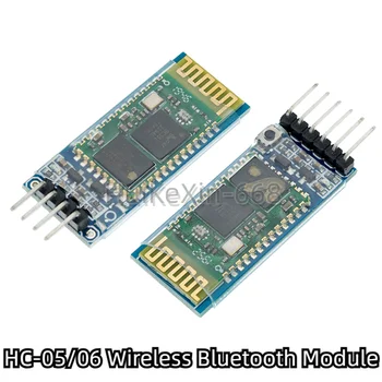 10 броя HC-05 master-slave 6pin/4pin модул за защита от обратен коридор, вграден модул за последователно преминаване Bluetooth, безжична