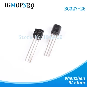 100ШТ BC327-25 TO-92 BC327 327-25 (BJT) PNP 50Vcbo 45 Vceo 500mA 625 Mw Транс Нов