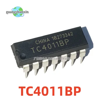 10ШТ Нови оригинални TC4011BP DIP-14 вградени четири-2-въвеждане на NAND-вентили