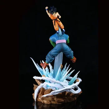 25 см Dragon Ball SKY Бик Goku Dragon Ball Super Goku се Бори Със Старата Статуя на Аикб Модел Орнамент, Ръчно изработени Колекция