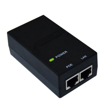 48 V 0.32 A POE-адаптер Ethernet-POE Инжектор-Комутатор За Контакти Celling/In-Wall AP/Outdoor CPE US Plug Издръжлив И Лесен За инсталиране