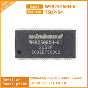 5 бр./лот Нов Оригинален W9825G6KH-6I W9825 SDRAM Memory IC 256 Mb Успоредно на 166 Mhz 5 нч 54-TSOP II