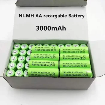 Батерии акумулаторна, предварително заряжаемые 1.2 AA 3000 mah NI MH