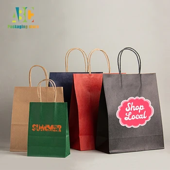 Гореща Цветна чанта, напечатанная по поръчка за подаръци, закуски, пазаруване, партита, Ръчно Крафт хартиена торба