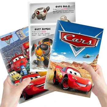 Записная награда на нитках формат А5 Коли Disney Pixar Cars 2 3 Действие характер Луиджи Маус Светкавица Маккуин Maitre Шериф Автомобил Превозни Средства Записная Книжка