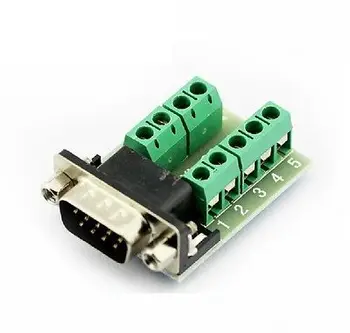 Конектор за RS232 към конектора DB9 штекерный адаптер сигнализира терминальному модул сам electronics