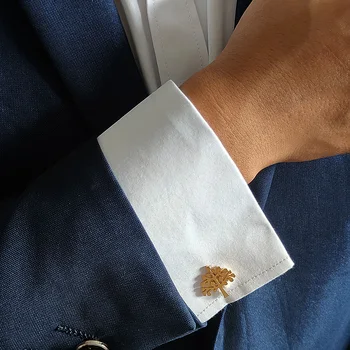 Луксозни копчета за ръкавели за за мъже, родословни обици 