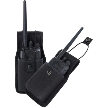 Многофункционален калъф-стойка за телефон с GPS, двустранно радио, чанта за уоки-токита, найлонов джоб 69HA