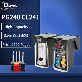 Подмяна на касетата с мастило PG240 CL241 за принтер canon pixma cartridge MG2120 MG2220 MG3120 MG3122 MG3520 MG4220 MX372 MX432