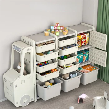 Рафтове за съхранение на бебешки неща Етаж Многослоен Шкаф за домашно приготвени покрития Рафтове за съхранение на вещите