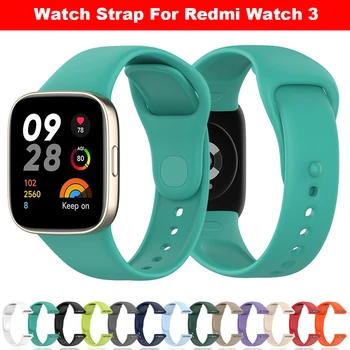 Силиконов ремък за часа Redmi Watch 3, каишка за умни часовници, Водоустойчиви Взаимозаменяеми гривна, Аксесоари за гривни