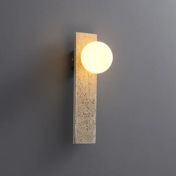 Японски монтиран на стената лампа от плексиглас, нощна лампа за спални, монтиран на стената лампа за стълбите, на стената, за да премине в хола